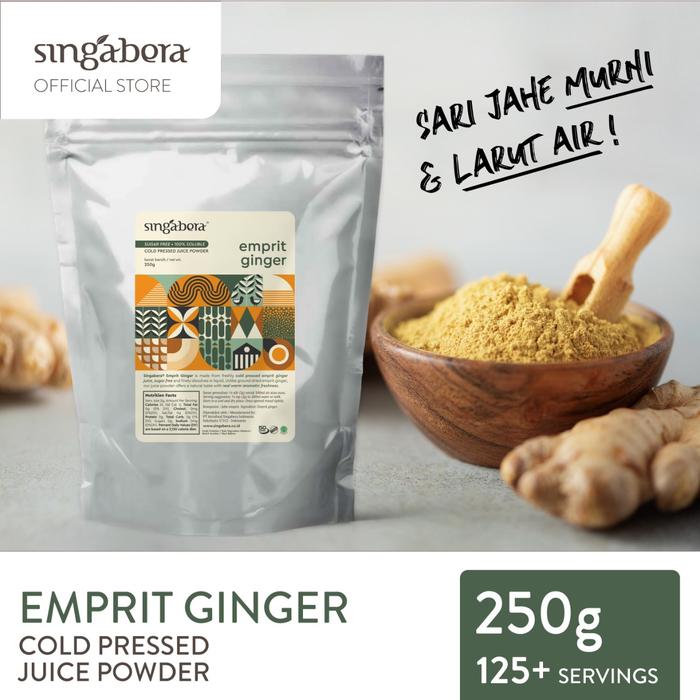 Gambar Singabera Cold Pressed Ginger Powder 250g - Serbuk Jahe / Bubuk dari Singabera Indonesia Kab. Sukoharjo Tokopedia