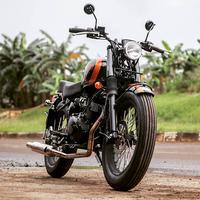 Gambar Knalpot / Exhaust Full System Clasic SAC Plug n Play Kawasaki W175 dari SAC Product Kota Depok 4 Tokopedia
