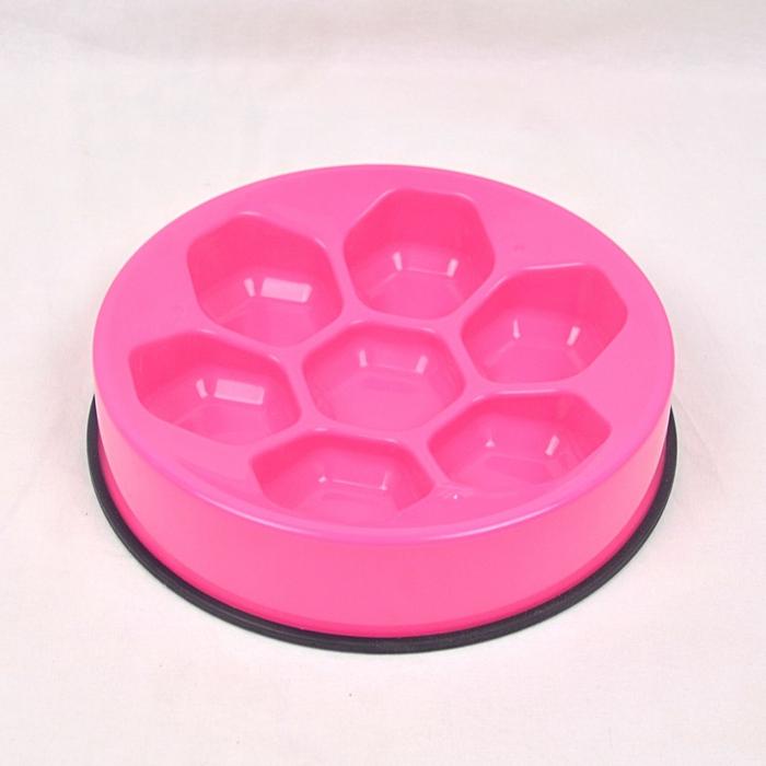 Gambar Tempat Makan Anti Sedak MPETS Cavity Slow Feed Bowl Round - Merah Muda dari Pet Republic Indonesia Kota Administrasi Jakarta Utara 5 Tokopedia