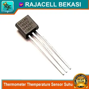 Dallas DS18b20 Thermometer Themperature Sensor Suhu Arduino TO-92