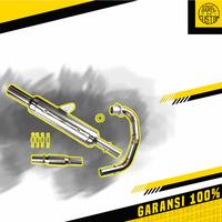 Gambar Knalpot / Exhaust Full System Clasic SAC Plug n Play Kawasaki W175 dari SAC Product Kota Depok 1 Tokopedia