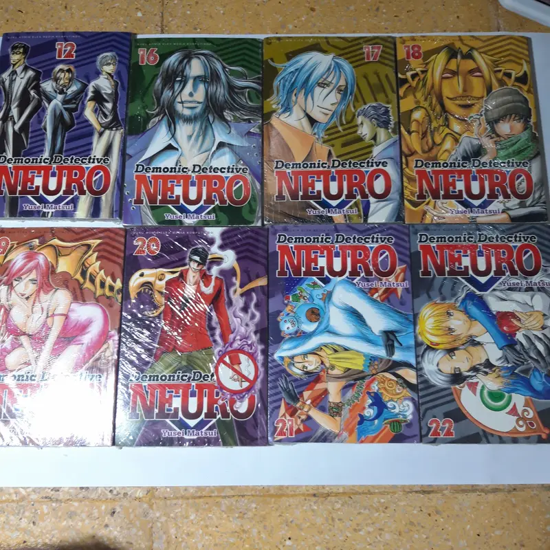 komik Demonic Detective neuro Nomor 12, 16 sampai 22 0
