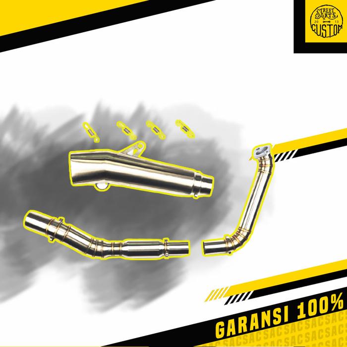 Gambar XSR 155 / Silincer Phyton Full sistem PNP Yamaha XSR 155 dari SAC Product Kota Depok Tokopedia