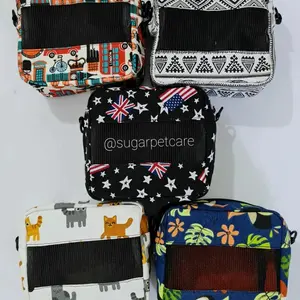 Travel Pouch Big Square Sugar Glider
