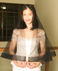 Gambar Wedding Veil Kerudung Pernikahan 14 Hitam dari Sarkara Kota Tangerang Selatan 3 Tokopedia