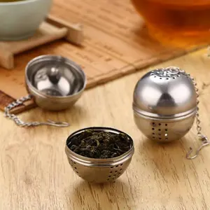Tea Infuser Tea Ball Stainer Stainless Stell Penyaring Teh Premium