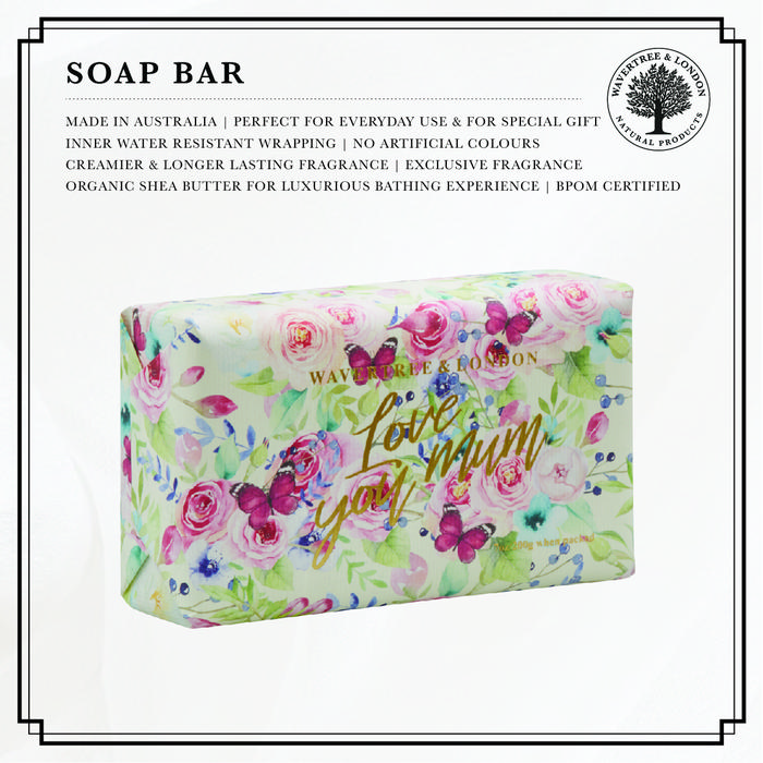 Gambar Wavertree and London Love You Mum Soap Bar 200 GR Mothers Day Hari Ibu dari Wavertree and London Indonesia Kab. Tangerang Tokopedia