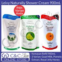 Gambar leivy naturally shower cream goat milk refill 900 ml dari C&C Store Bandung Kota Bandung 1 Tokopedia