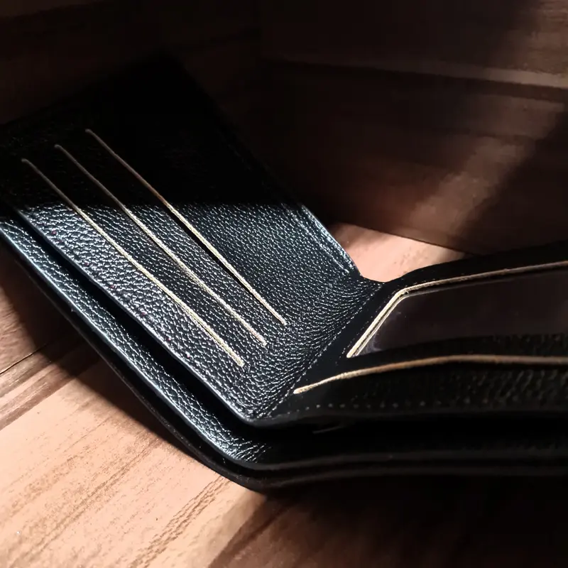Paket Hadiah Pria Dompet + Dasi + Gesper Sabuk Ikat Pinggang Kulit H2A 4