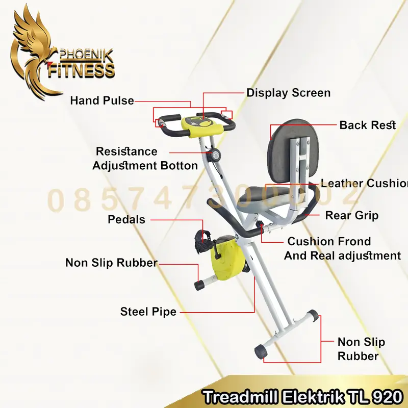 Sepeda Statis Magnetic XBike TL-920 Sepeda Lipat Murah 1