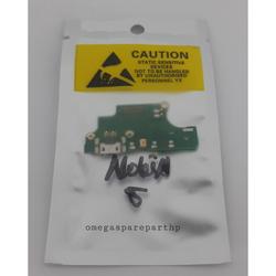 Connettore Di Ricarica Con Microfono Per Nokia 5 (TA-1044, TA-1053) – PCB Dock USB Micro – Ricambio Originale Verde