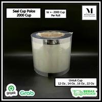 Gambar Seal Cup Plastik Lid Sealer Polos / Tutup Gelas Plastik Roll Isi 2000 dari Mudaplas Kota Administrasi Jakarta Pusat 1 Tokopedia