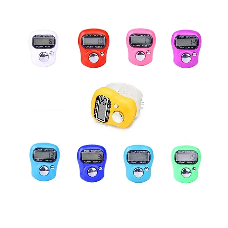 Tasbih Digital Mini Finger Counter Penghitung Digital Tally Jari Ngaji 4