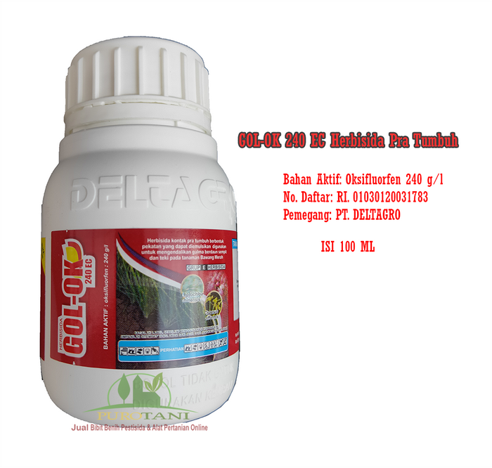 Gambar Pembasmi Biji Rumput GOL-OK 240 EC dari PUROTANI.ID Kab. Purworejo Tokopedia