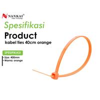 Gambar Kabel Ties Orange ukuran 40 cm - isi 100 pcs Nankai dari Nankai Tools Kab. Tangerang 3 Tokopedia