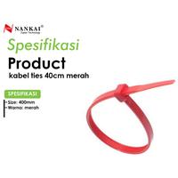 Gambar Kabel Ties Merah ukuran 40 cm - isi 100 pcs Nankai dari Nankai Tools Kab. Tangerang 3 Tokopedia