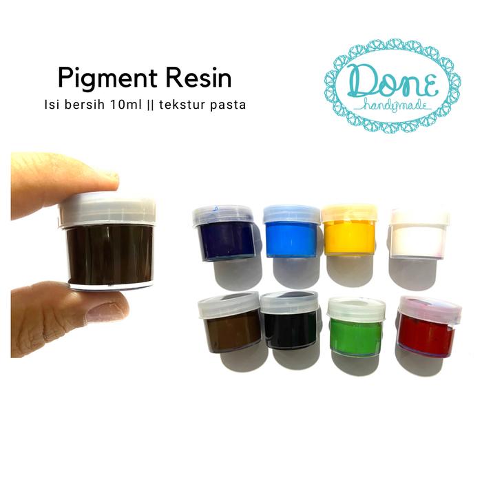 Gambar pigment pigmen pewarna resin cat resin kelengkapan resin bahan resin s dari Done Handymade Kota Administrasi Jakarta Barat Tokopedia