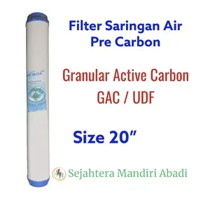 Carbon Granular GAC 20 inch UDF Pre Carbon Granulir RO Reverse Osmosis