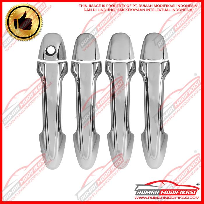 Gambar DOOR HANDLE COVER - COVER PINTU - TOYOTA FORTUNER 2016-ON - CHROME dari Rumah-Modifikasi Kota Tangerang Tokopedia