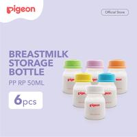 Gambar PIGEON Breastmilk Storage PP RP 50Ml Isi 6 Pcs | Botol ASI dari Pigeonbabyindonesia Kota Tangerang Selatan 1 Tokopedia