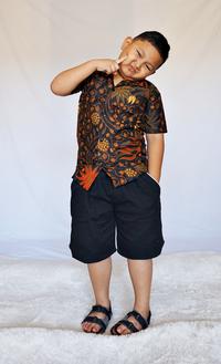 Gambar Kemeja Batik Anak Laki Laki Usia 1_14 Tahun Motif Telo Lengan Pendek dari Batik Tanwijaya Kab. Bantul 4 Tokopedia