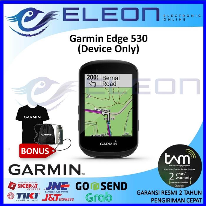 Gambar Garmin Edge 530 Device Only GPS - Garansi Resmi TAM 2 Tahun dari ELEON Kota Administrasi Jakarta Barat Tokopedia