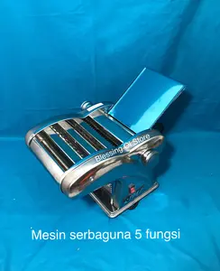 MESIN SERBAGUNA 5 FUNGSI STAINLESS MIE / MOLEN / KULITLUMPIA/STIK KEJU