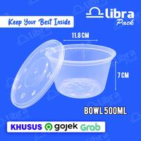 Gambar THINWALL BOWL 500ML MANGKOK BULAT PLASTIK 500 ML BOWL BULAT PLASTIK Isi 500 SET dari Libra Pack Kota Tangerang 1 Tokopedia