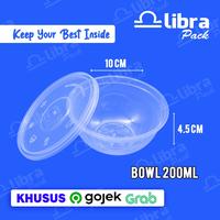 Gambar Thinwall Mangkuk Bowl 200ml Isi 500 Pcs Plastik Tempat Mangkuk Makan Thinwall Cup Murah dari Libra Pack Kota Tangerang 1 Tokopedia