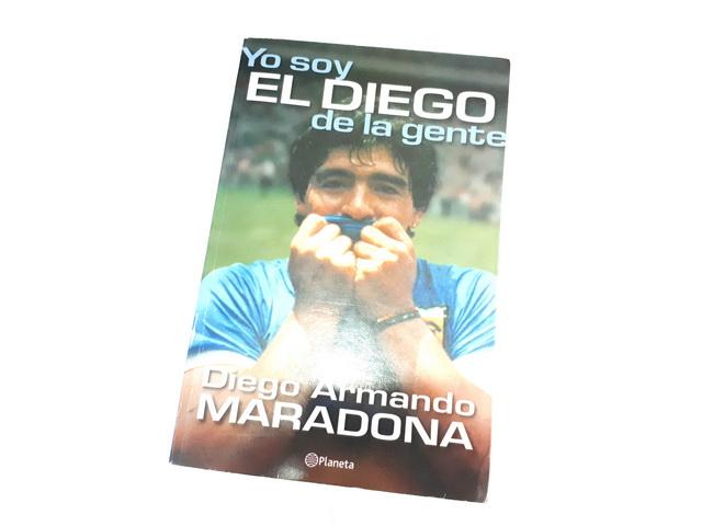 Gambar Buku Tanda Tangan Diego Armando Maradona Yo Soy El Diego De La Gente dari CNC phoneshop Kota Administrasi Jakarta Pusat Tokopedia