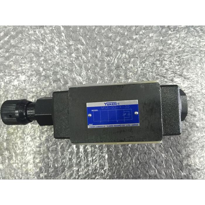 Jual THORTLE AND CHECK VALVE YUKEN MSA-03-X-30 / MSA 03 YUKEN MODULAR ...