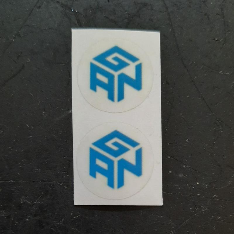 Sticker Transparan Logo Gan untuk Magic Cube 3x3 Stiker 3x3x3 - Shop ...