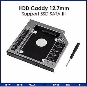Casing hdd Caddy tebal 12.7mm