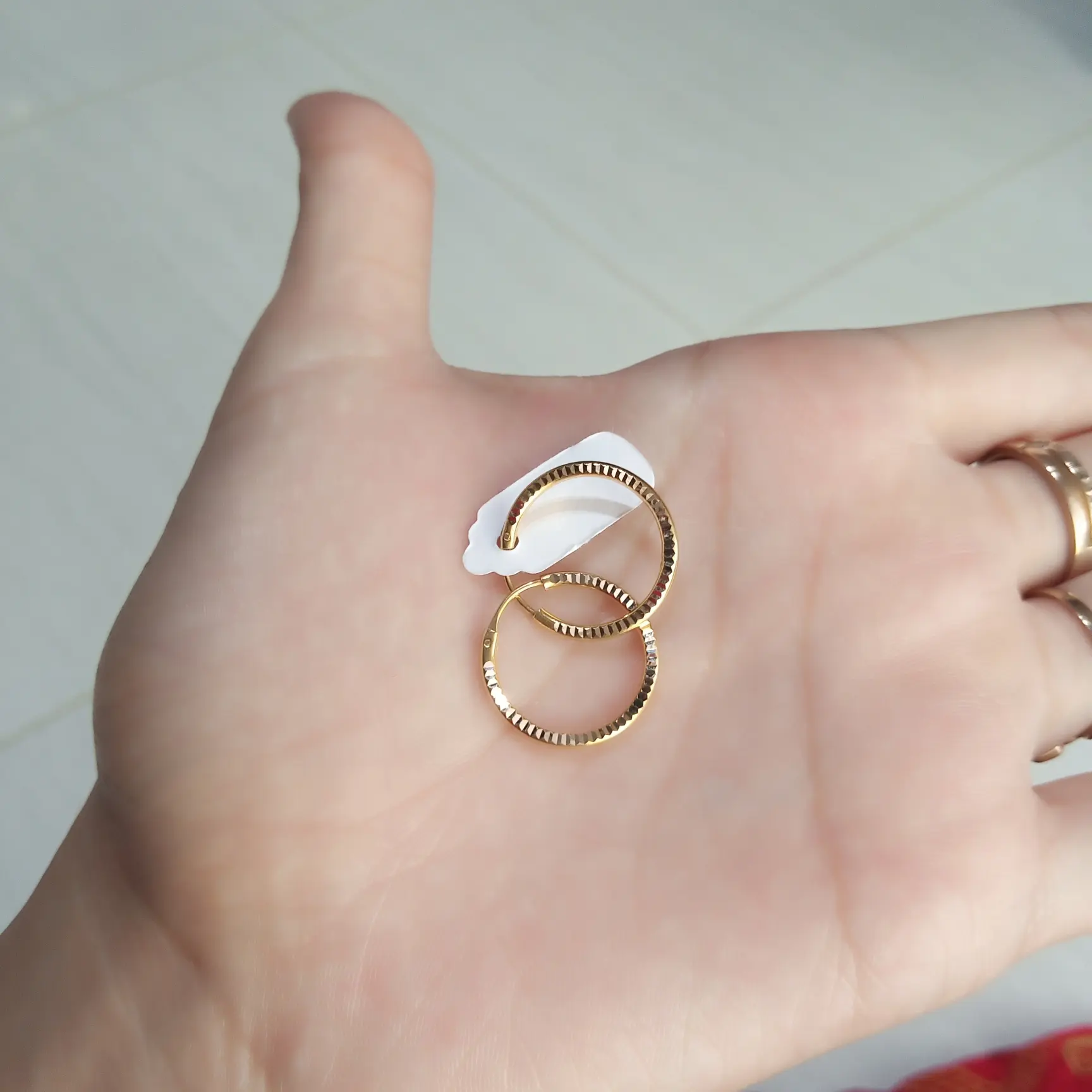 Anting Gipsy Motif Terbaru Emas Asli Anting Wanita Anting Emas Lingkar