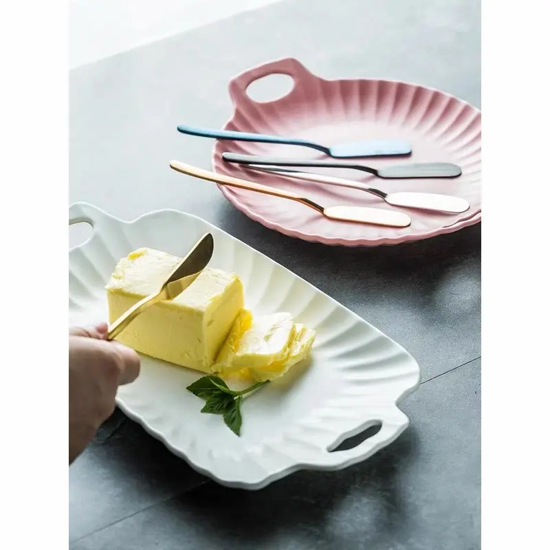 Pisau mentega stainless steel warna GOLD 1