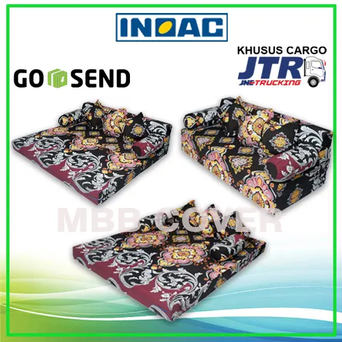 Sofabed busa inoac 160 x 200 x 15 cm garansi 10 tahun ekspedisi kargo