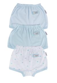 Gambar FLUFFY Celana Pendek (Isi 3Pcs) CDA MIX SERIES Newborn - Biru, 0-3 Bulan dari Fluffy Baby Store Kota Administrasi Jakarta Timur 1 Tokopedia