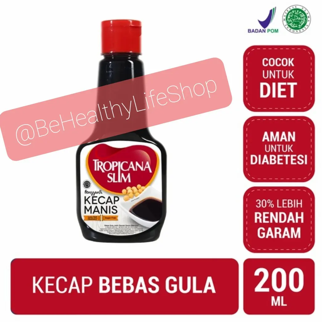 kecap manis tropicana slim 200 ml