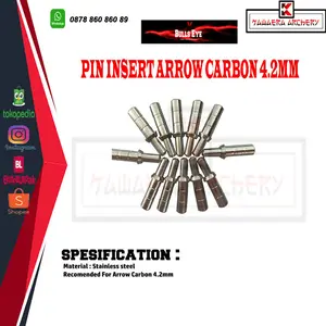 Pin Insert Arrow Carbon / Point Arrow / KAWAERA ARCHERY