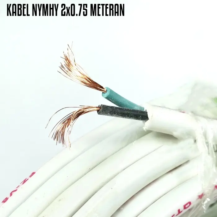 Kabel NYMHY 2X0.75 Meteran