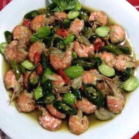 Gambar Udang Cabe Ijo + Pete (500 Gr) dari Dapoer Bu Asep_NEW Kota Bekasi Tokopedia