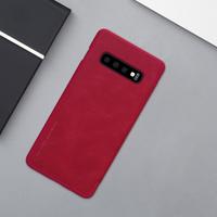 Gambar SAMSUNG GALAXY S10 PLUS NILLKIN QIN ORIGINAL LEATHER FLIP CASE COVER - Hitam dari Case Thebest Kota Administrasi Jakarta Pusat 5 Tokopedia
