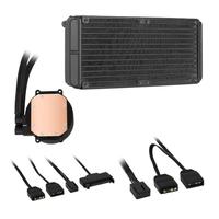 Gambar Aerocool Mirage L240 I White ARGB - 240mm AIO Liquid CPU Cooler - Black Edition dari Duta Mandiri Infokom Kota Administrasi Jakarta Pusat 3 Tokopedia