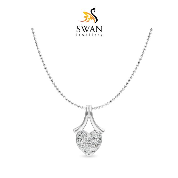 Gambar Liontin Berlian Heart IMPD868310 dari Swan Jewellery Kota Administrasi Jakarta Selatan Tokopedia