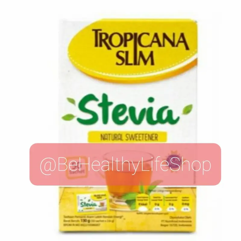 gula tropicana slim stevia 50 sachet 0