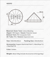 Gambar TENDA COTTON SERIES NATUREHIKE NH20ZP012 GLAMPING SAFARI CAMPING - MAT ONLY dari Bai Outdoor Kab. Mojokerto 5 Tokopedia