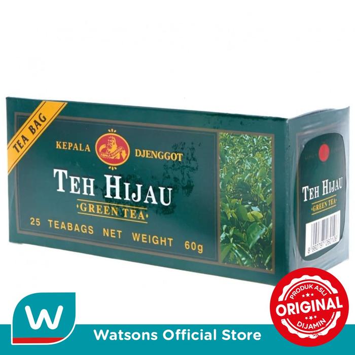 Gambar Kepala Djenggot Teh Hijau Celup 25S dari Watsons Indonesia Official Store Kab. Tangerang Tokopedia