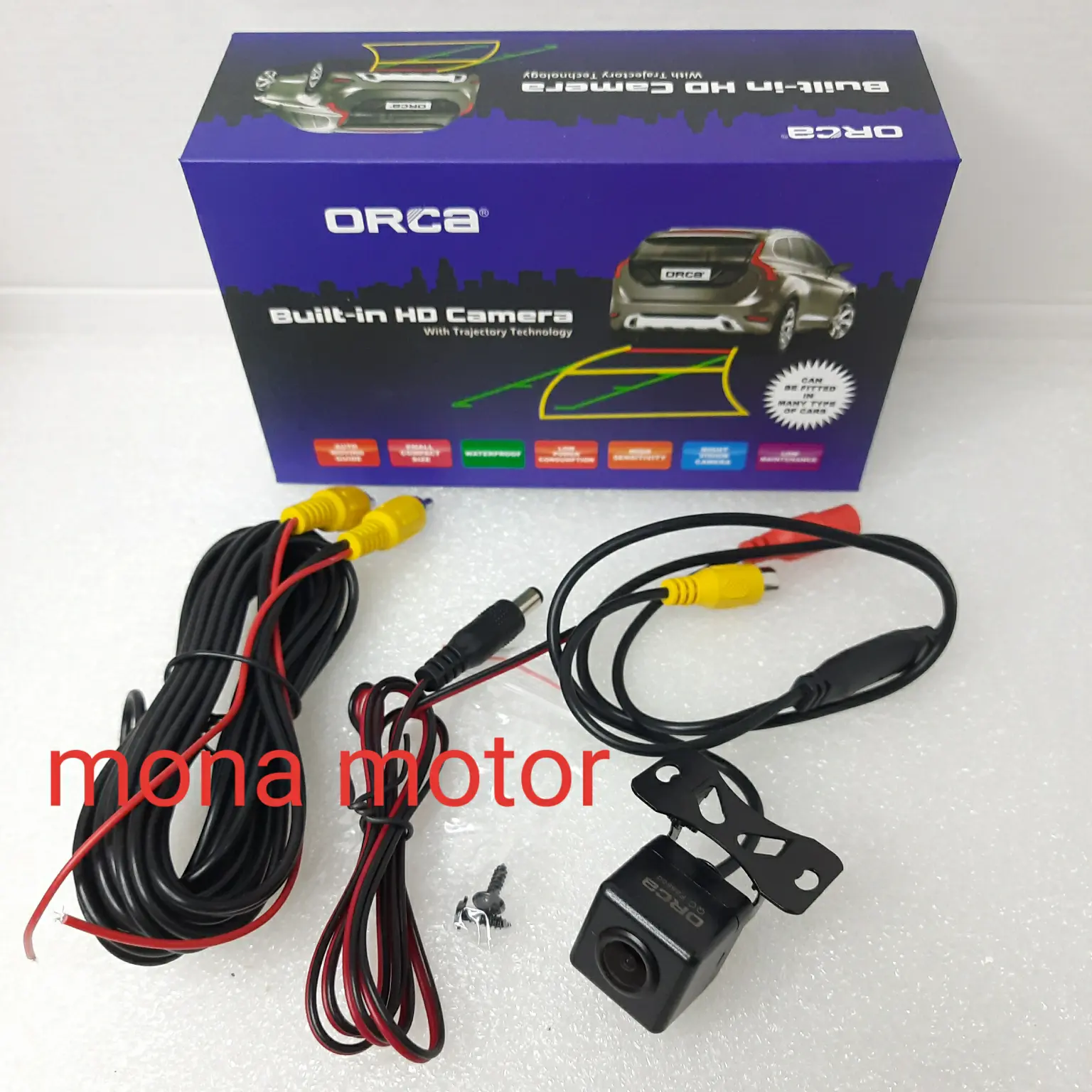 Kamera camera parkir mundur orca moving