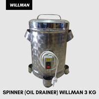 Gambar Spinner / Mesin Peniris (Pengering) Minyak 3 KG dari Willman Indonesia Kota Tangerang 3 Tokopedia