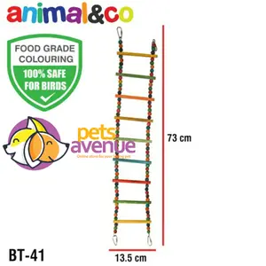 mainan tangga burung parrot parkit conure AnimalnCo BT-41 - bird toy